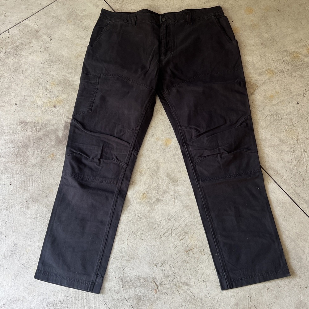 Harley-Davidson Men's Straight Leg Fit Modern Canvas Pants, Black - 44x34